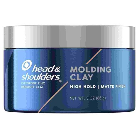 head and shoulders hair clay